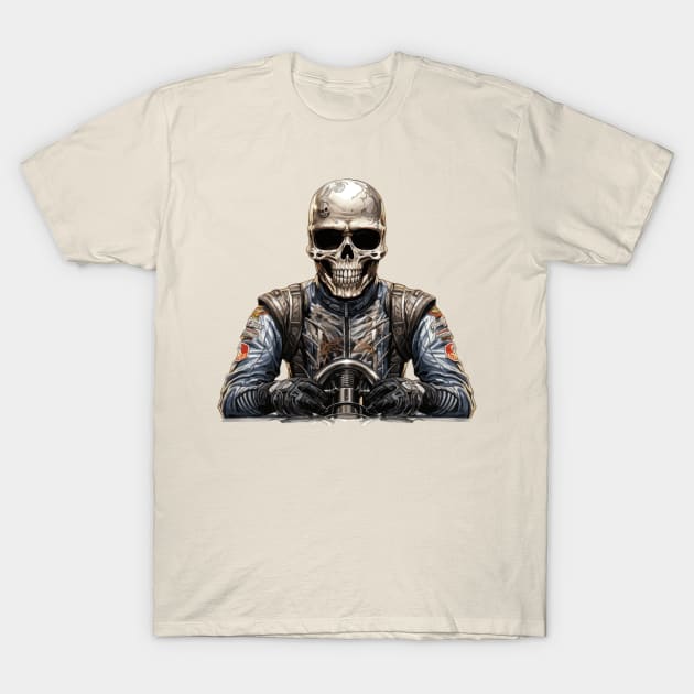 Skull Driver T-Shirt by Keller Apparel Co.